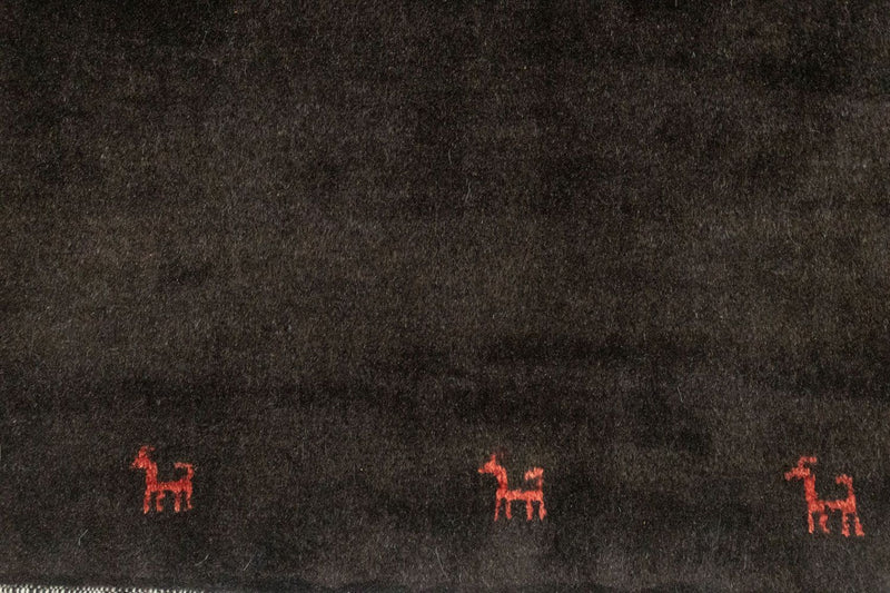 Alfombra Gabbeh - Persa - 130 x 85 cm - azul