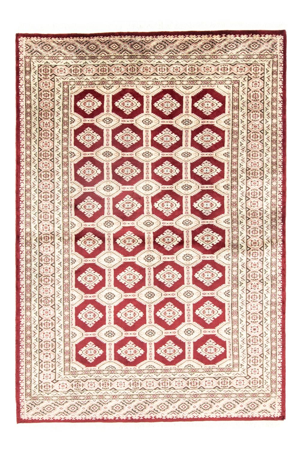 Alfombra Pakistani - 185 x 133 cm - rojo