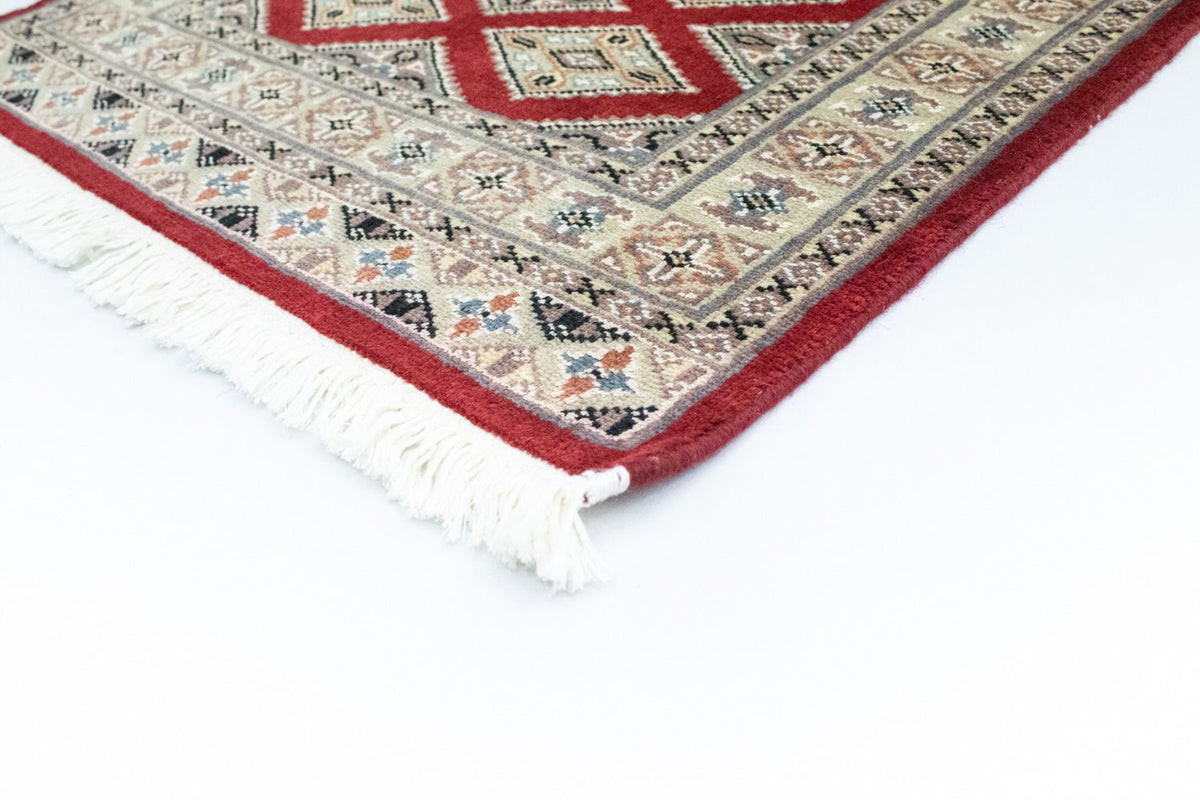 Alfombra Pakistani - 93 x 63 cm - rojo
