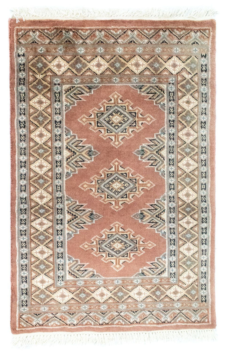 Alfombra Pakistani - 88 x 57 cm - marrón