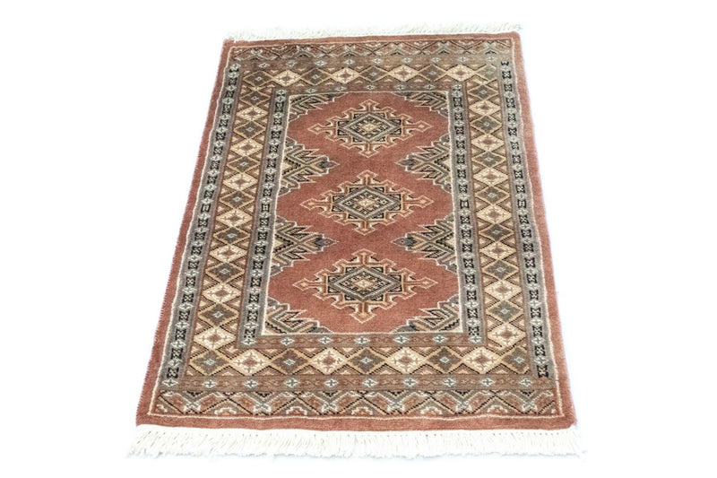 Alfombra Pakistani - 88 x 57 cm - marrón