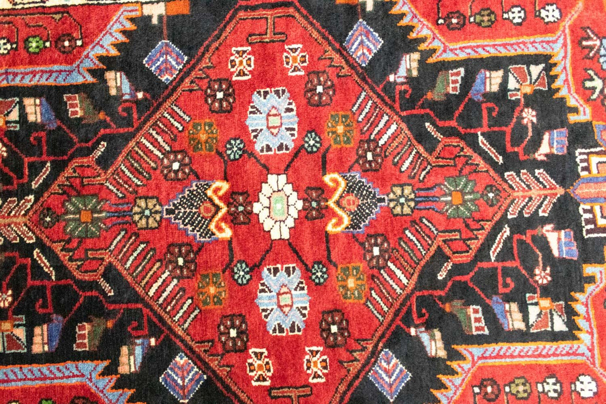 Alfombra persa - Nómada - 155 x 108 cm - rojo