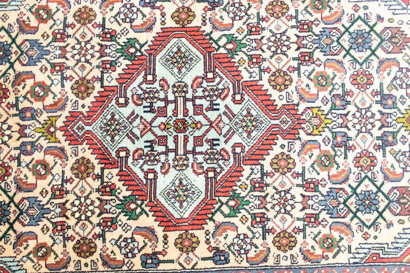 Alfombra persa - Nómada - 155 x 99 cm - azul