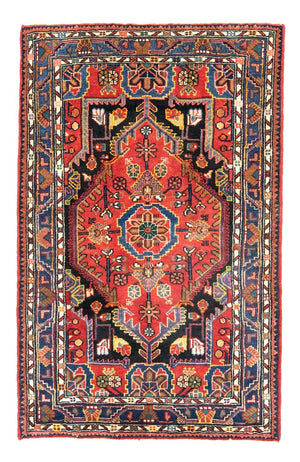 Alfombra persa - Nómada - 150 x 100 cm - naranja
