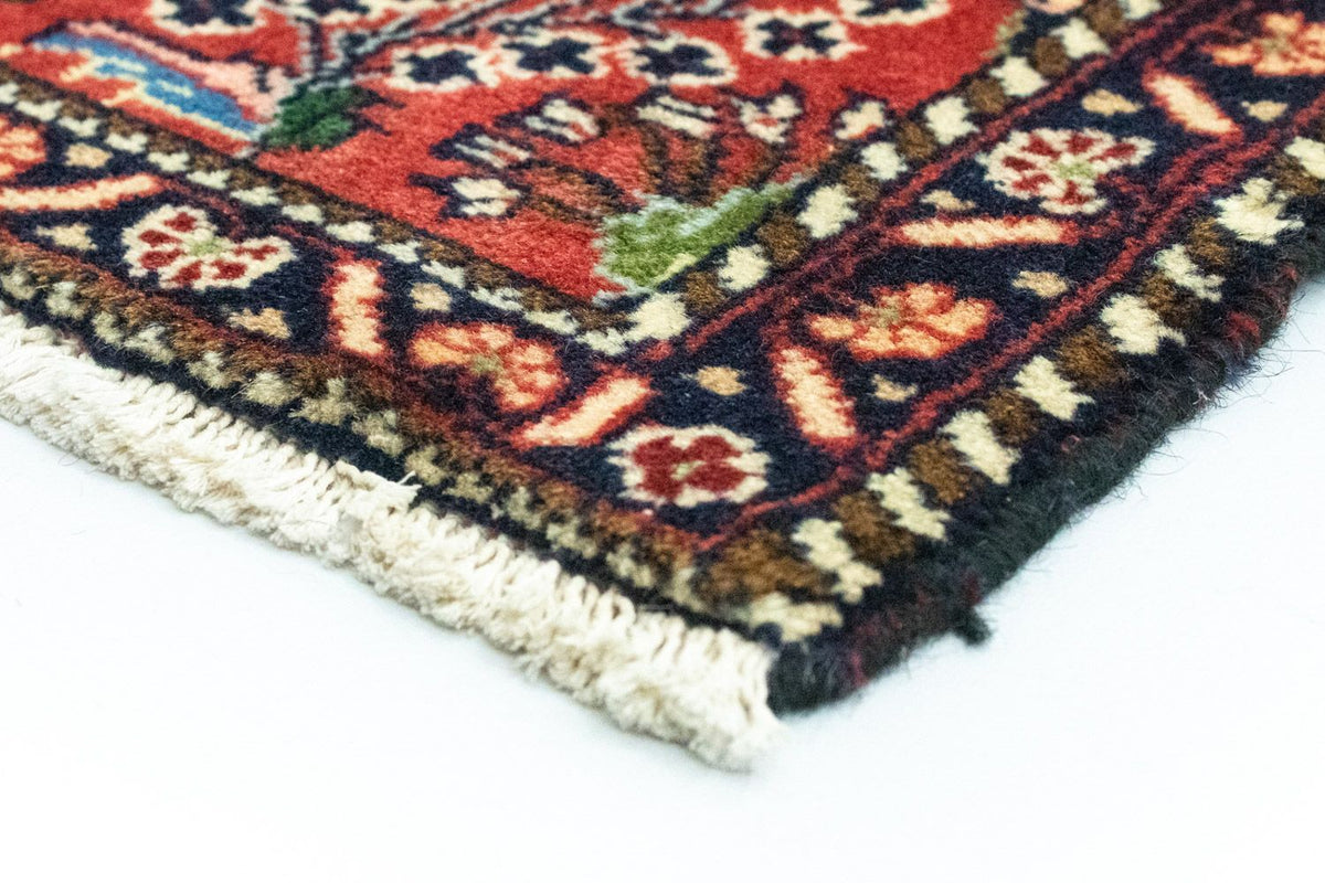 Alfombra persa - Nómada - 60 x 50 cm - rojo