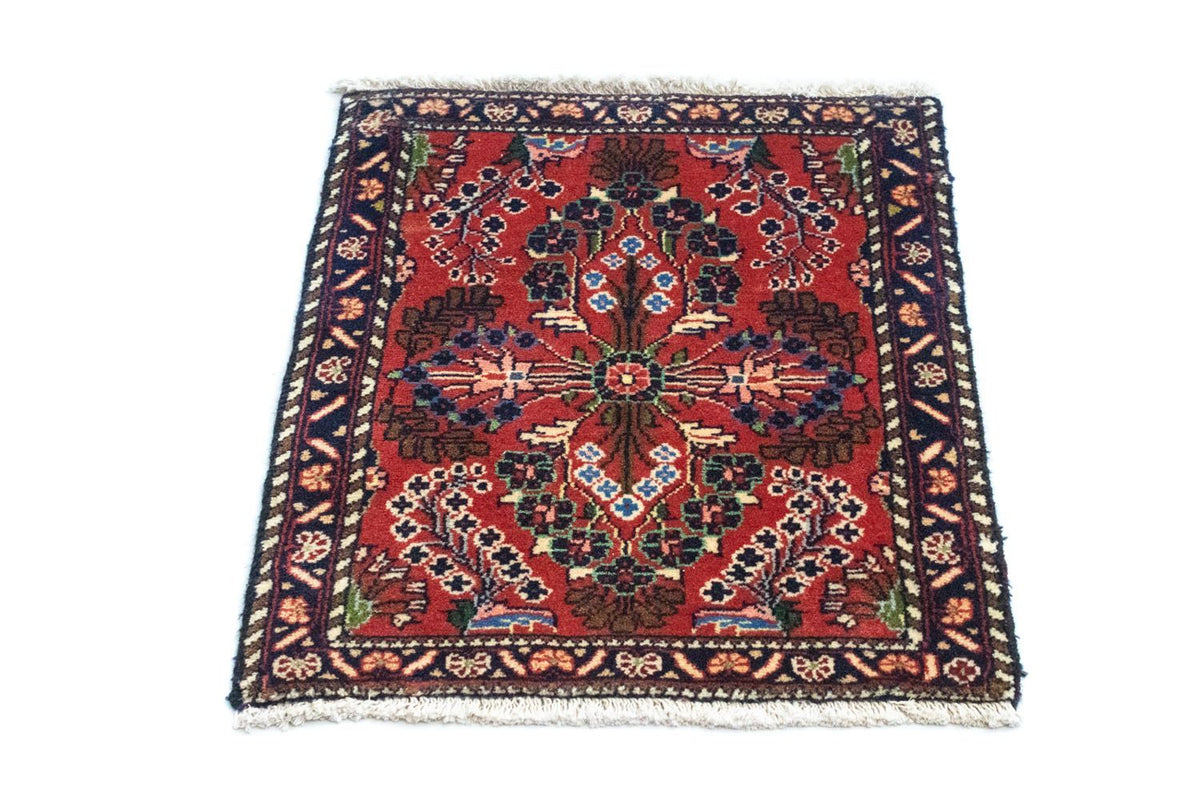 Alfombra persa - Nómada - 60 x 50 cm - rojo
