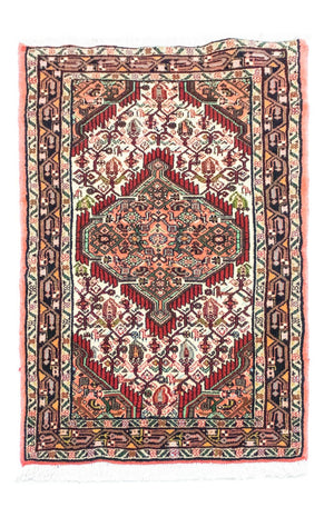 Alfombra persa - Nómada - 138 x 80 cm - beige