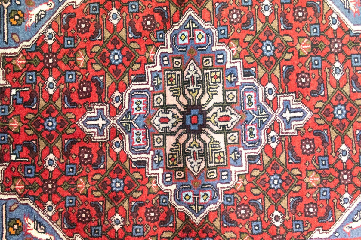 Alfombra persa - Nómada - 130 x 85 cm - rojo