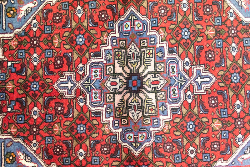 Alfombra persa - Nómada - 130 x 85 cm - rojo