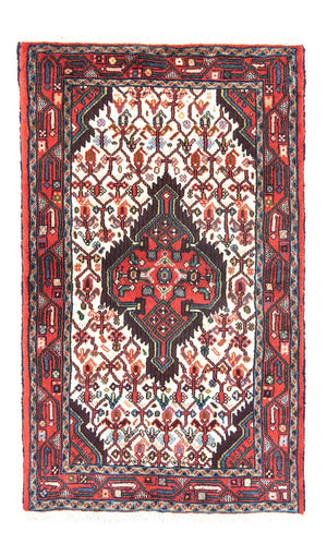 Alfombra persa - Nómada - 120 x 75 cm - rojo