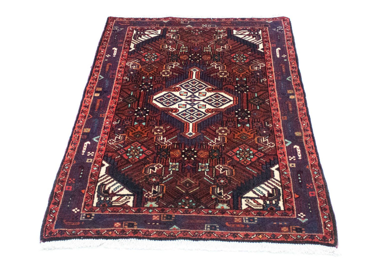 Alfombra persa - Nómada - 121 x 80 cm - azul