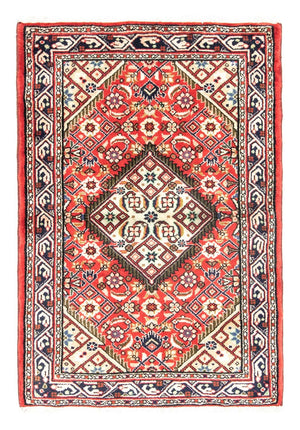 Alfombra persa - Nómada - 120 x 83 cm - rojo