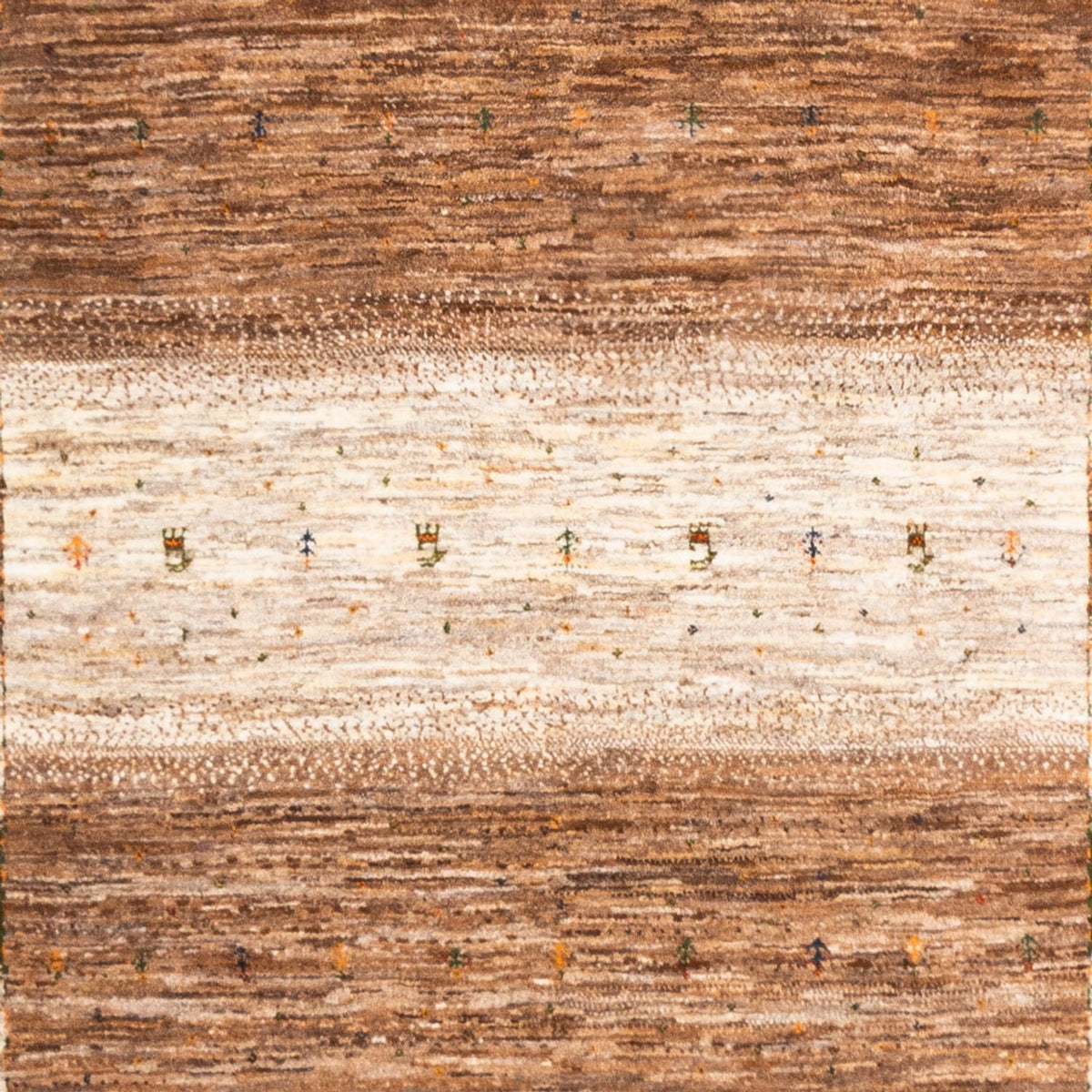 Alfombra Gabbeh - Loribaft Persa - 237 x 171 cm - natural