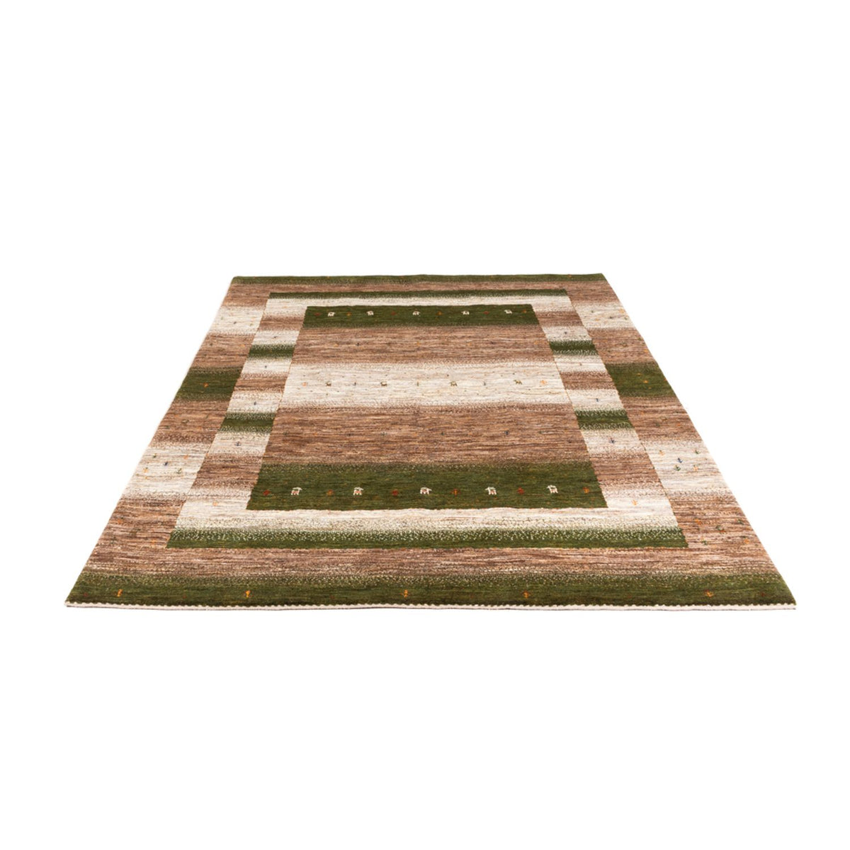 Alfombra Gabbeh - Loribaft Persa - 237 x 171 cm - natural