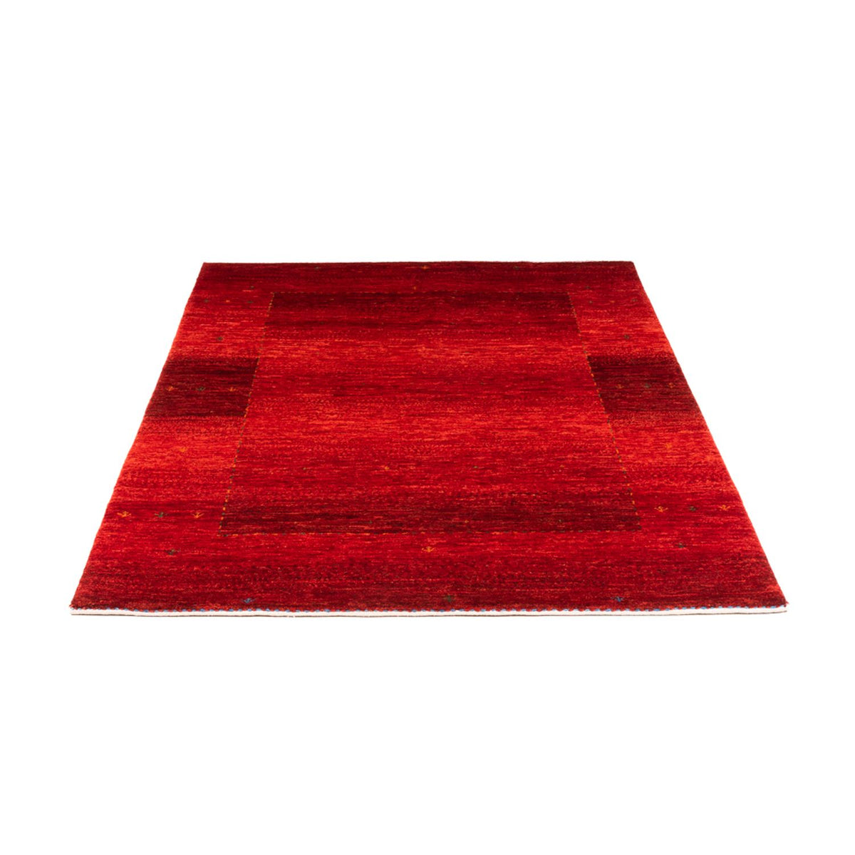 Alfombra Gabbeh - Loribaft Persa - 164 x 120 cm - rojo