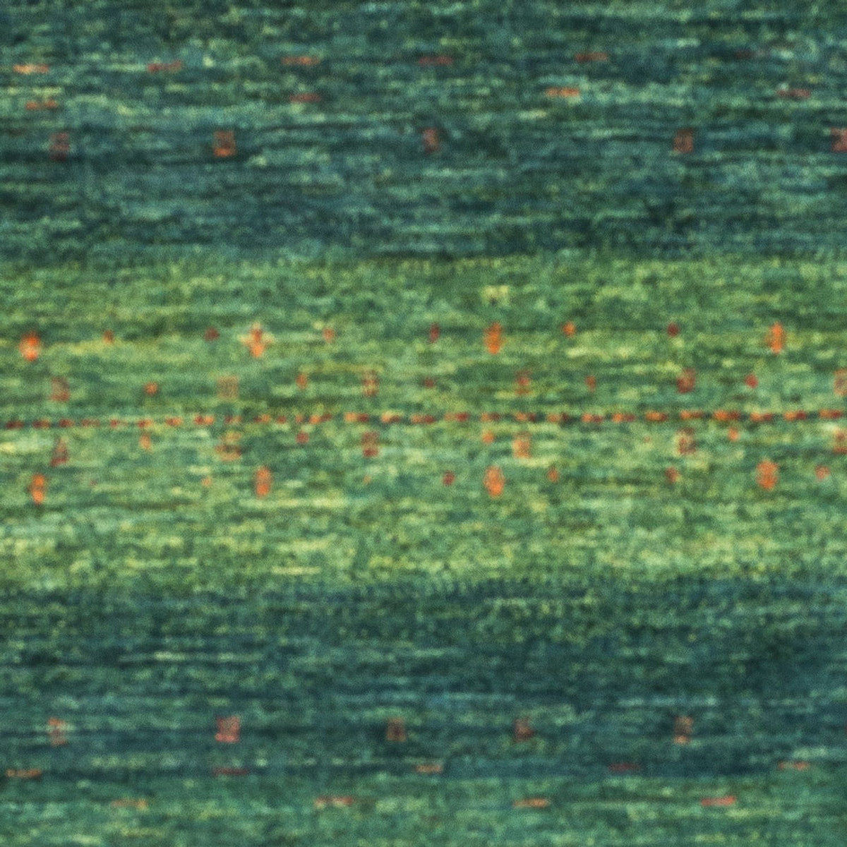 Alfombra Gabbeh - Loribaft Persa - 152 x 107 cm - verde