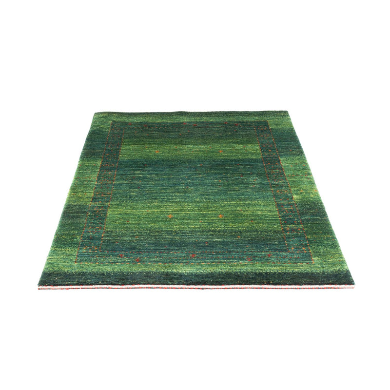 Alfombra Gabbeh - Loribaft Persa - 146 x 98 cm - verde