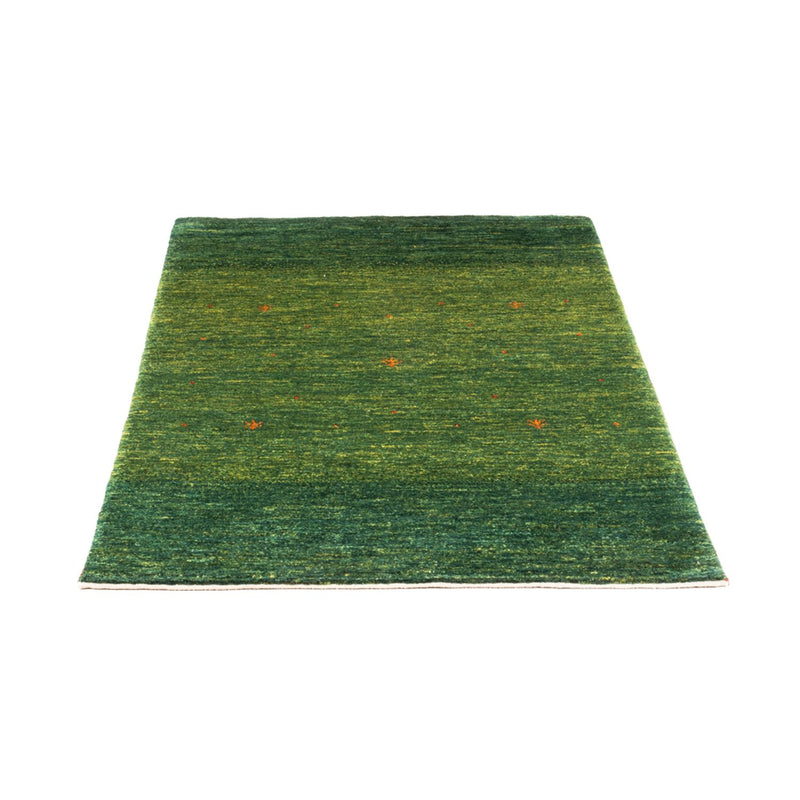 Alfombra Gabbeh - Loribaft Persa - 126 x 83 cm - verde