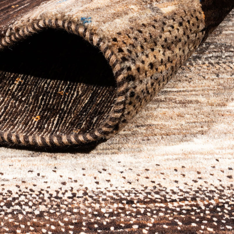 Alfombra Gabbeh - Loribaft Persa - 234 x 182 cm - gris