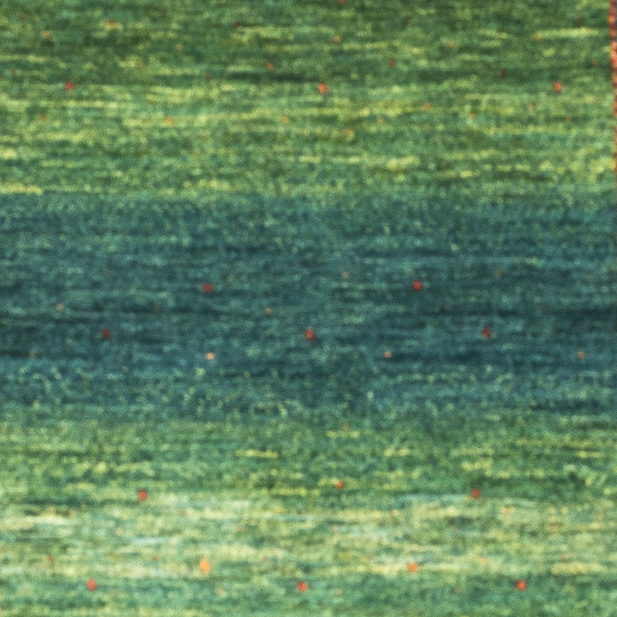 Alfombra Gabbeh - Loribaft Persa - 147 x 100 cm - verde