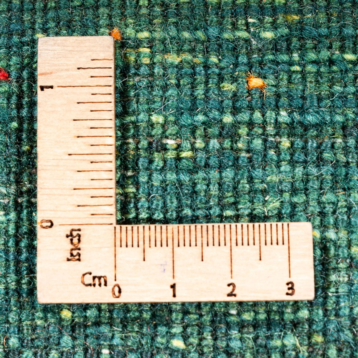 Alfombra Gabbeh - Loribaft Persa - 147 x 100 cm - verde