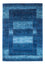Alfombra Gabbeh - Loribaft Persa - 145 x 101 cm - azul