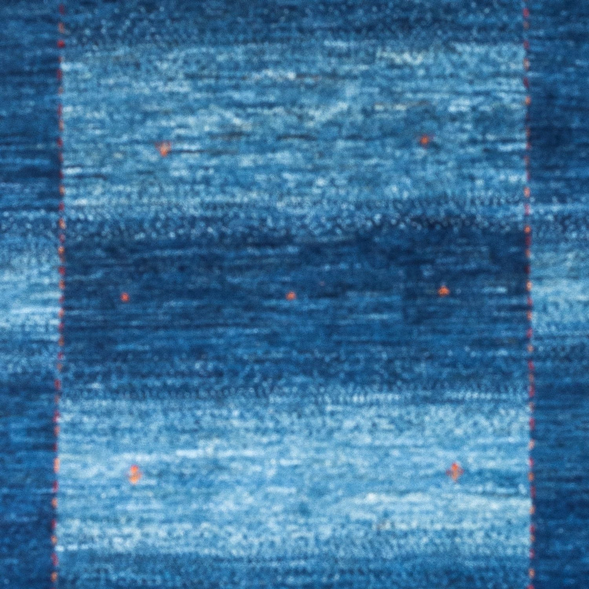 Alfombra Gabbeh - Loribaft Persa - 145 x 101 cm - azul