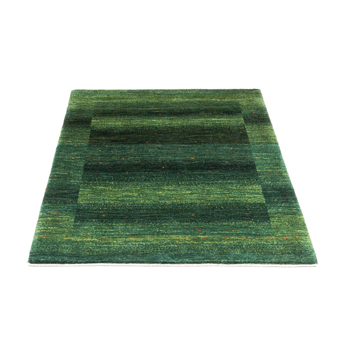 Alfombra Gabbeh - Loribaft Persa - 146 x 88 cm - verde