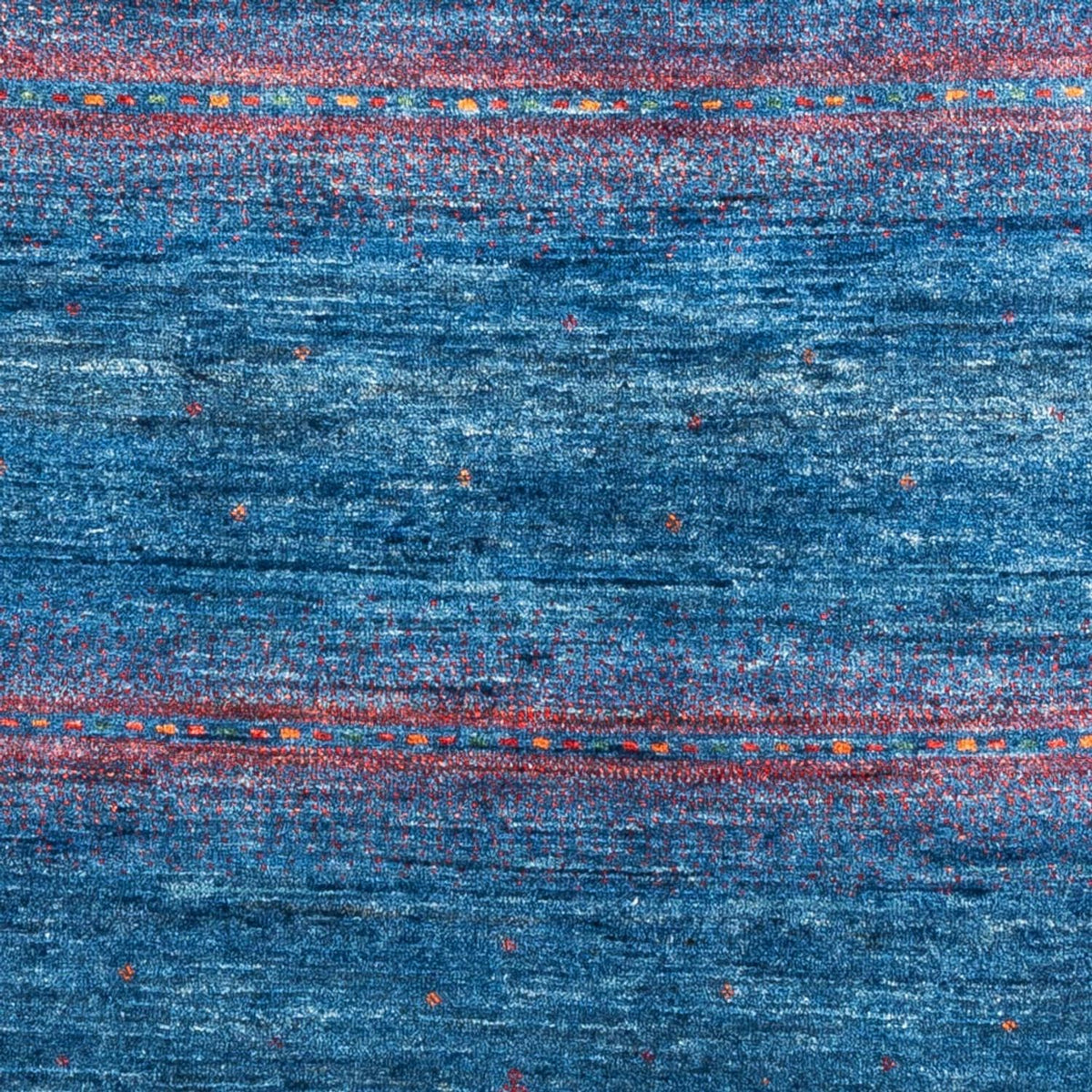Alfombra Gabbeh - Loribaft Persa - 168 x 118 cm - azul