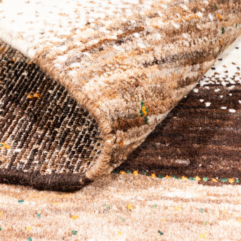 Alfombra Gabbeh - Loribaft Persa - 146 x 108 cm - natural