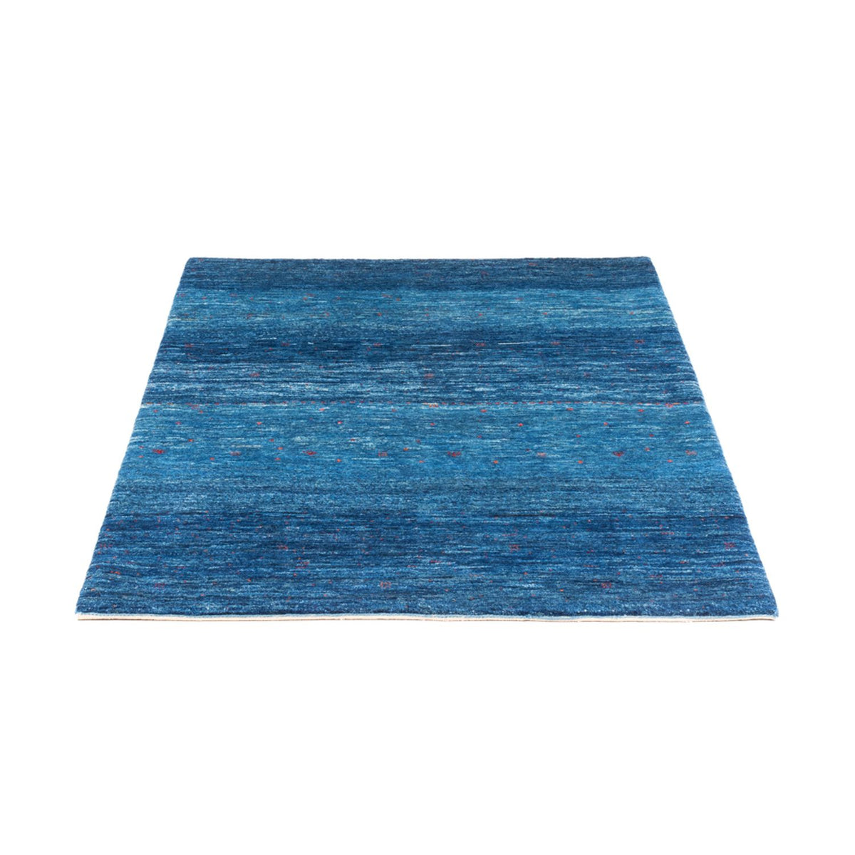 Alfombra Gabbeh - Loribaft Persa - 130 x 100 cm - azul
