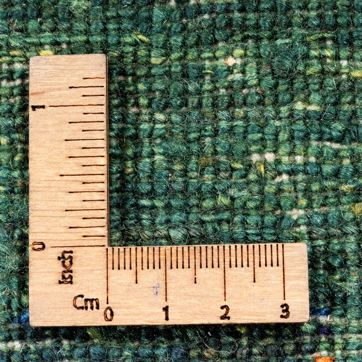 Alfombra Gabbeh - Loribaft Persa - 237 x 170 cm - verde
