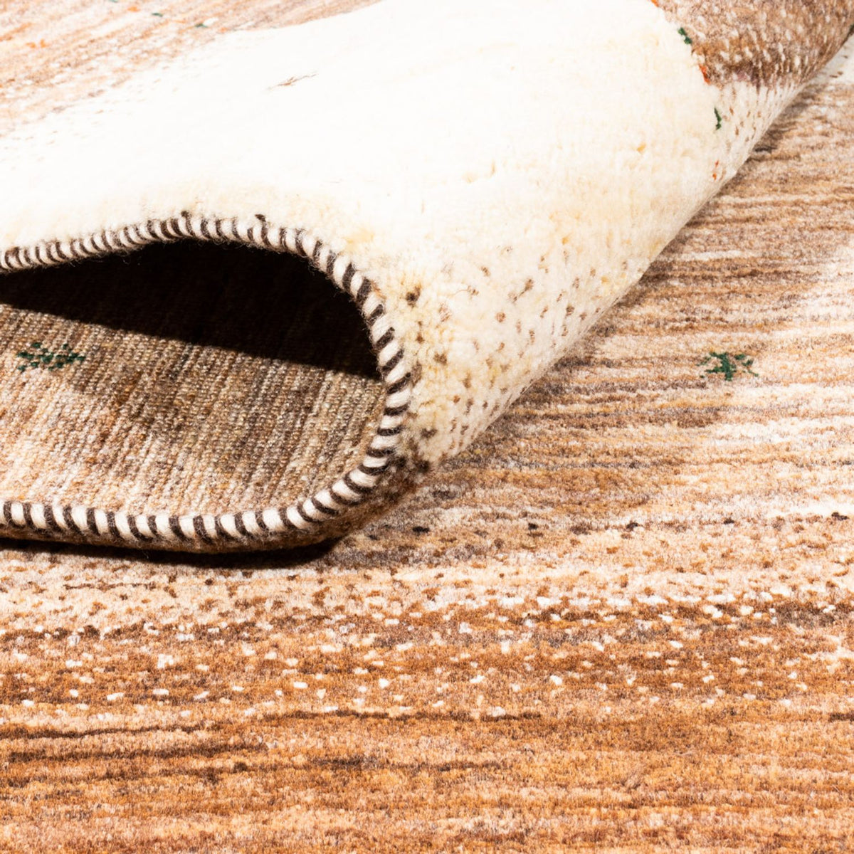 Alfombra Gabbeh - Loribaft Persa - 236 x 170 cm - gris