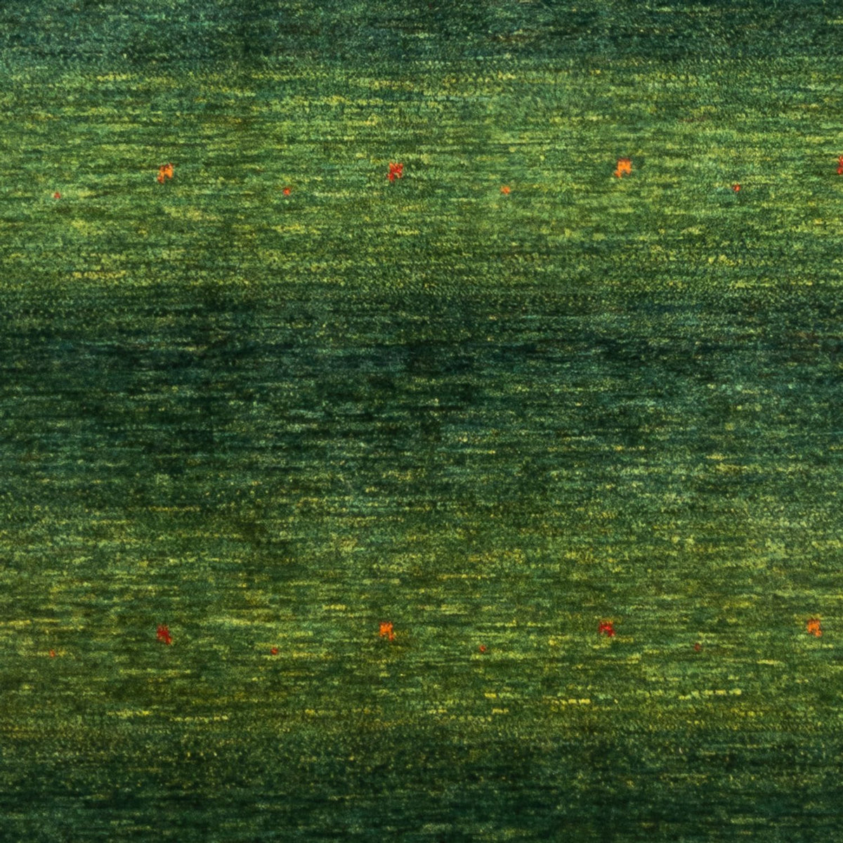 Alfombra Gabbeh - Loribaft Persa - 244 x 172 cm - verde
