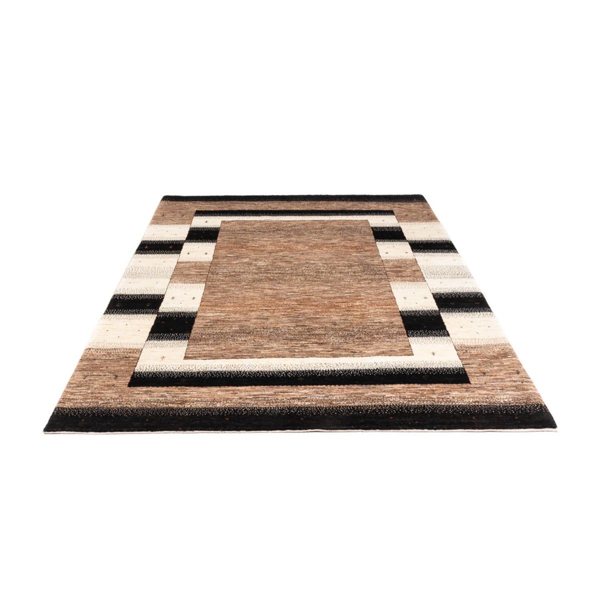 Alfombra Gabbeh - Loribaft Persa - 248 x 175 cm - gris