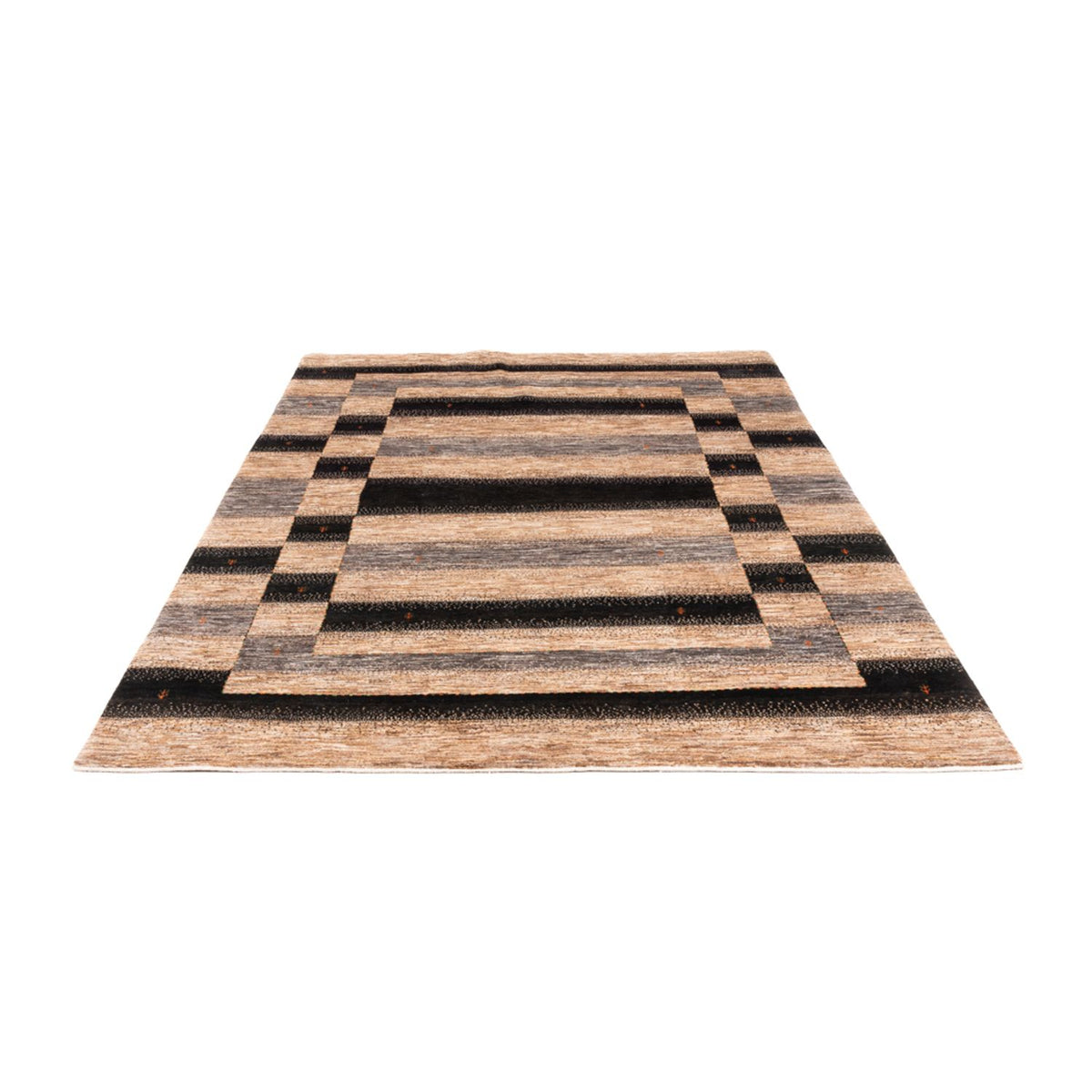 Alfombra Gabbeh - Loribaft Persa - 247 x 173 cm - gris
