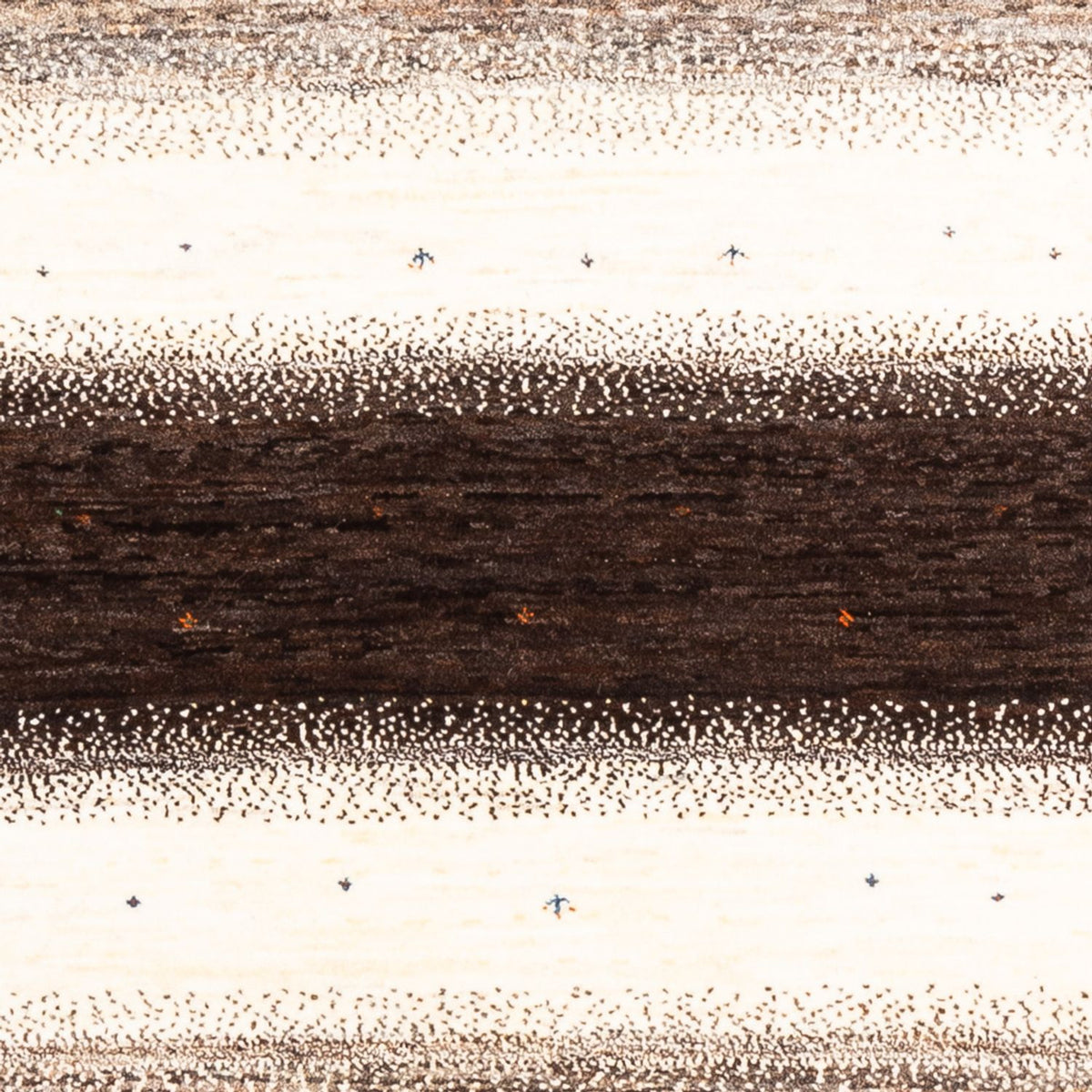Alfombra Gabbeh - Loribaft Persa - 165 x 128 cm - gris