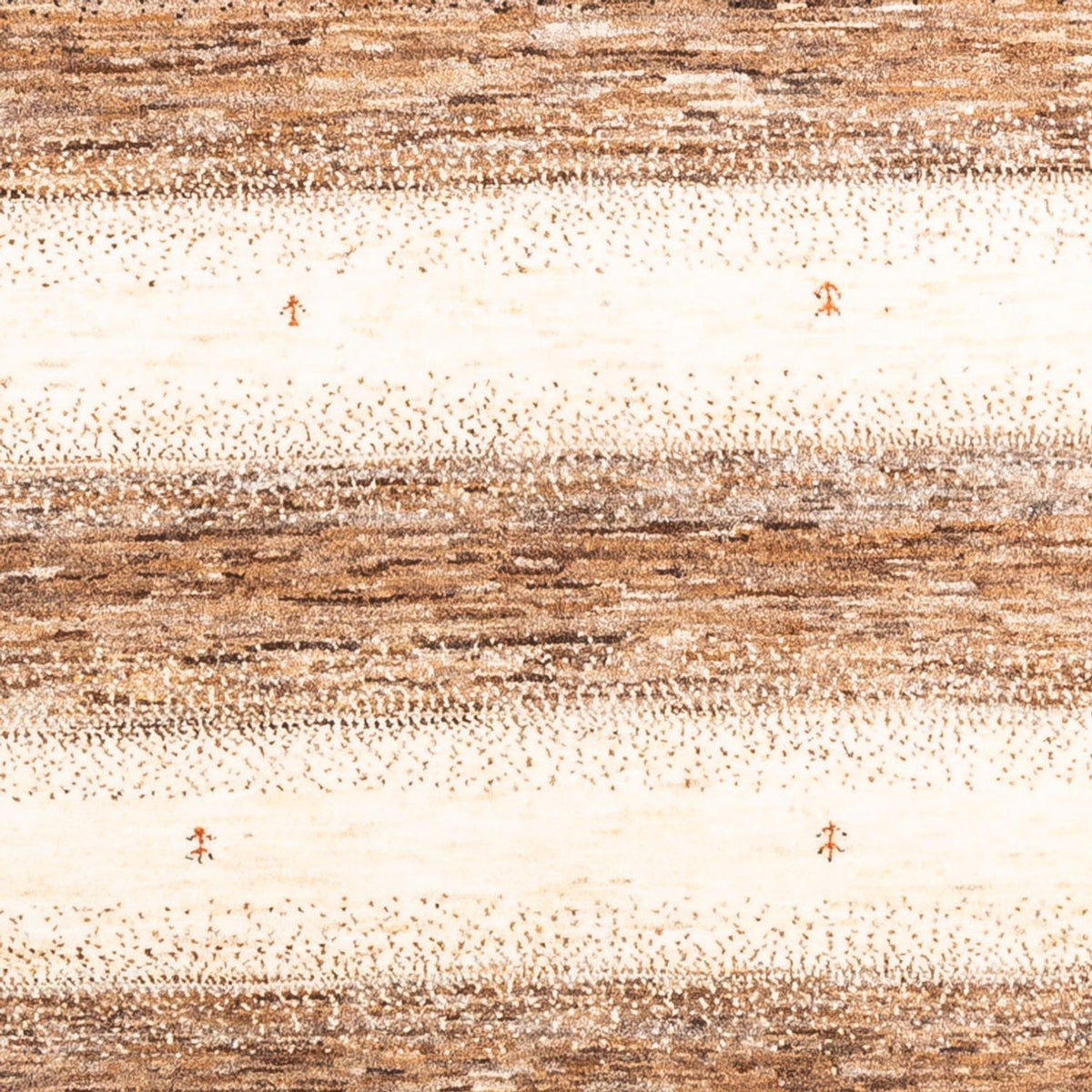 Alfombra Gabbeh - Loribaft Persa - 190 x 125 cm - gris