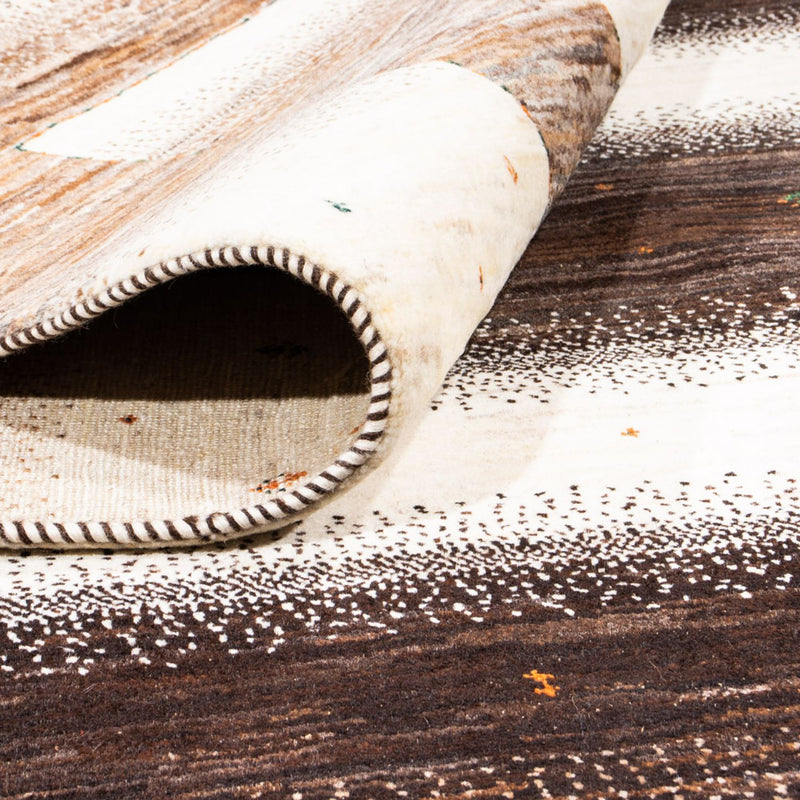 Alfombra Gabbeh - Loribaft Persa - 298 x 215 cm - gris