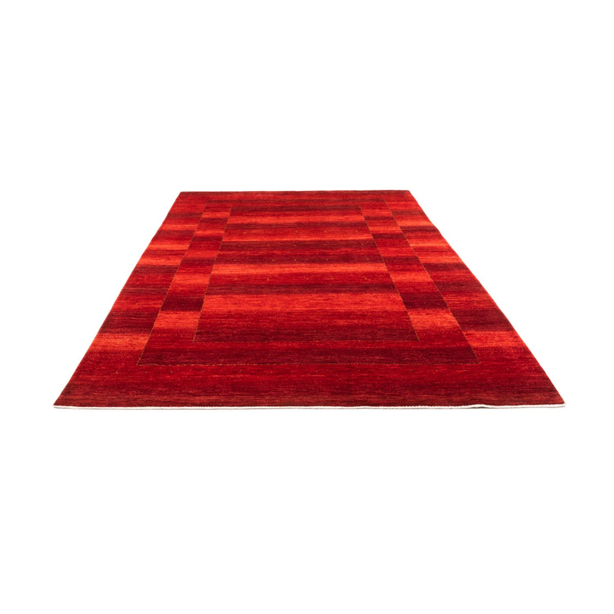 Alfombra Gabbeh - Loribaft Persa - 303 x 210 cm - rojo