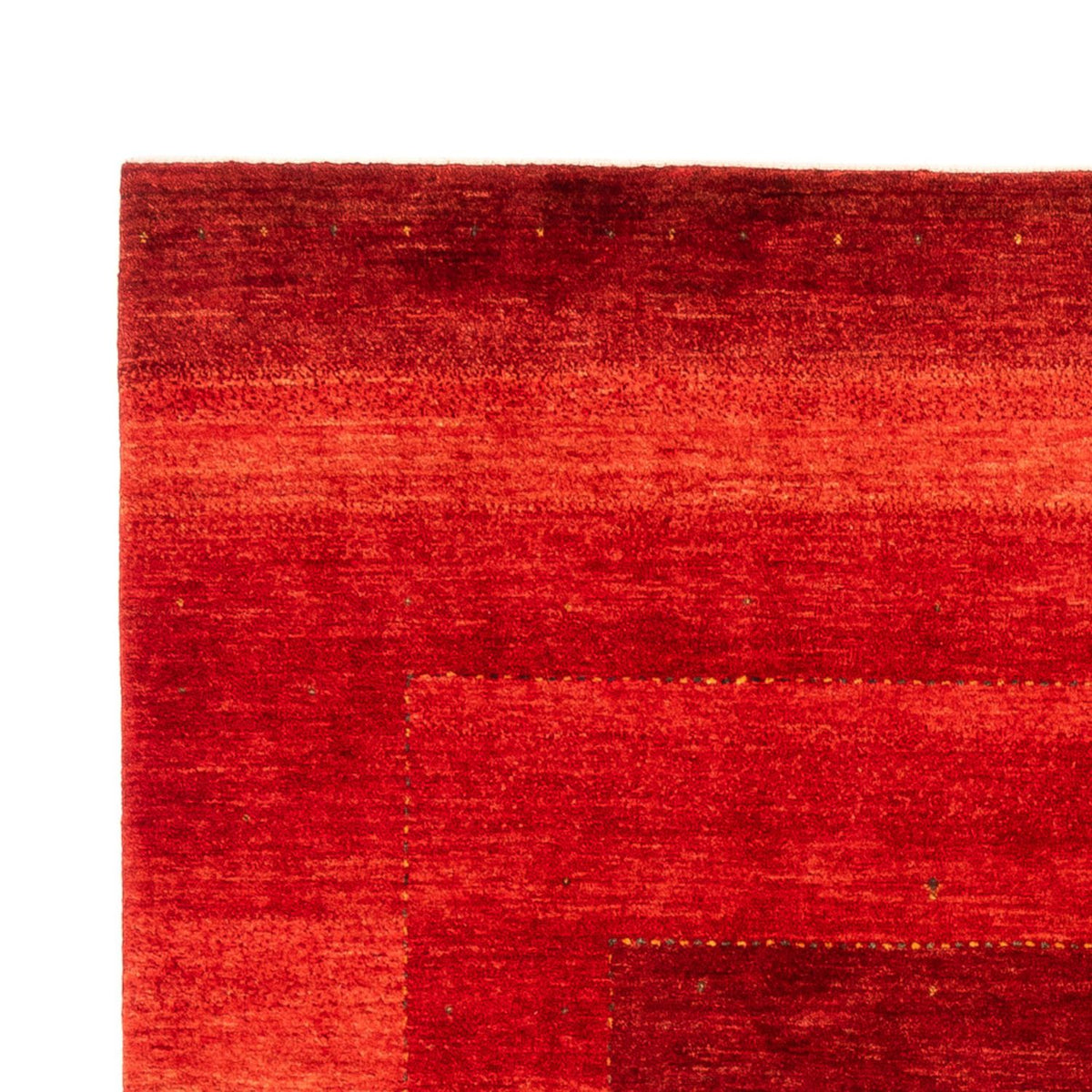 Alfombra Gabbeh - Loribaft Persa - 298 x 198 cm - rojo