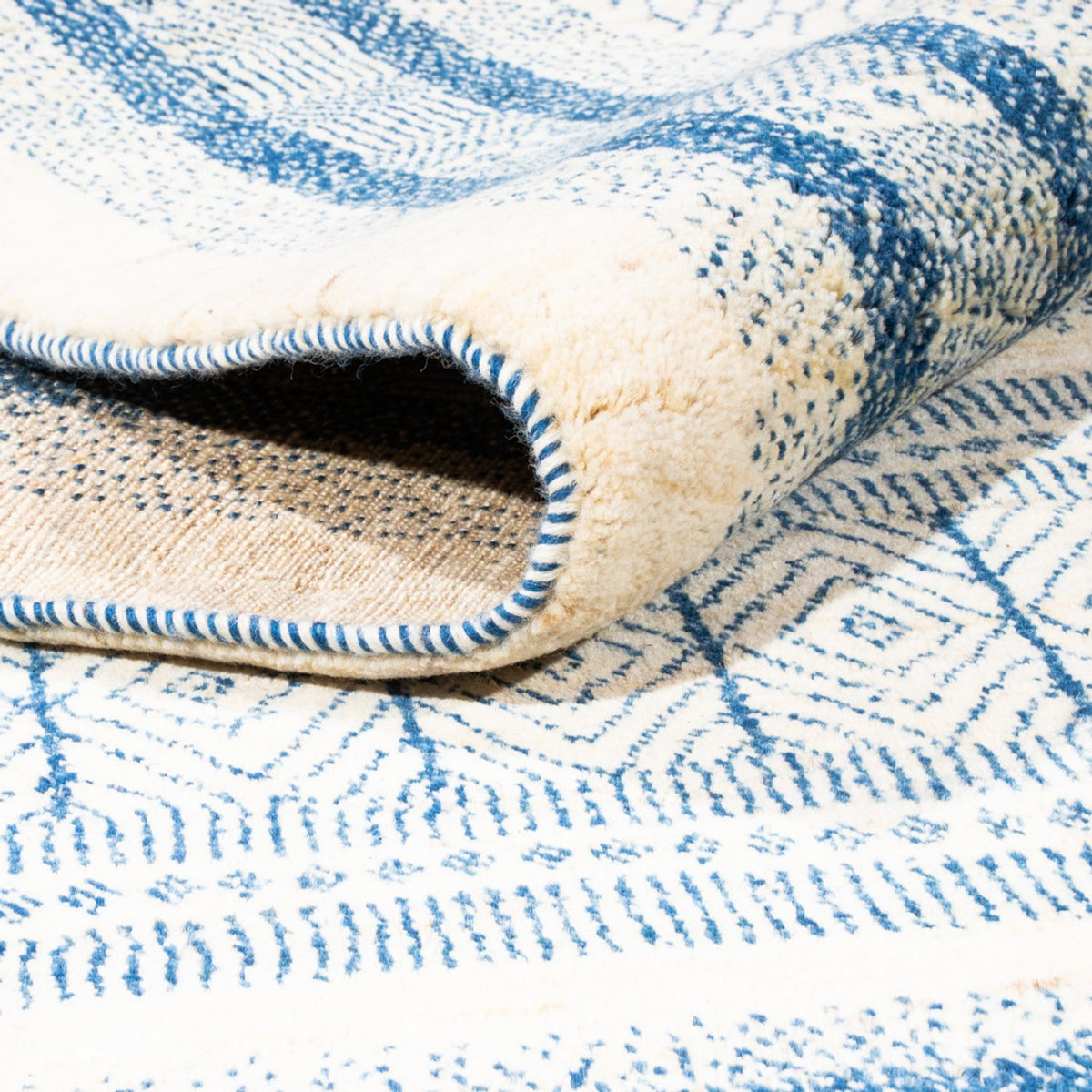 Alfombra Gabbeh - Loribaft Persa - 308 x 226 cm - crema