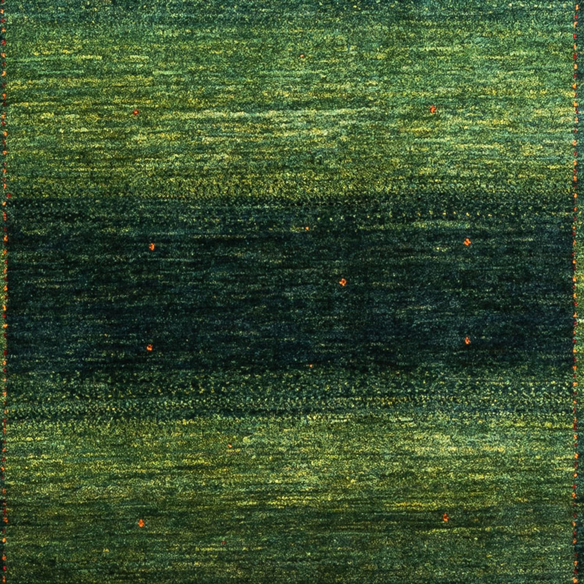 Alfombra Gabbeh - Loribaft Persa - 187 x 127 cm - verde