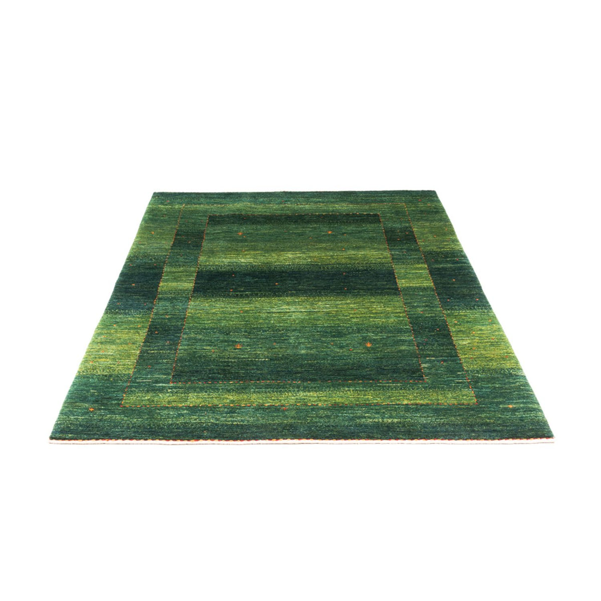 Alfombra Gabbeh - Loribaft Persa - 187 x 127 cm - verde