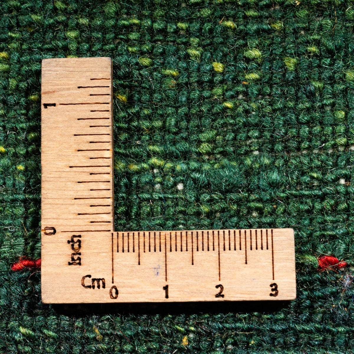 Alfombra Gabbeh - Loribaft Persa - 187 x 127 cm - verde