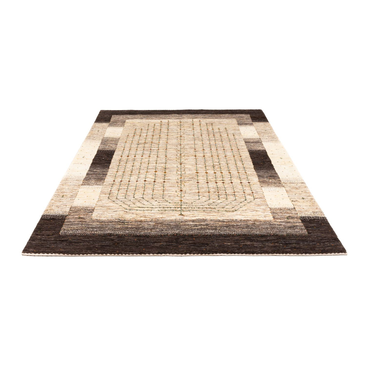Alfombra Gabbeh - Loribaft Persa - 240 x 173 cm - natural