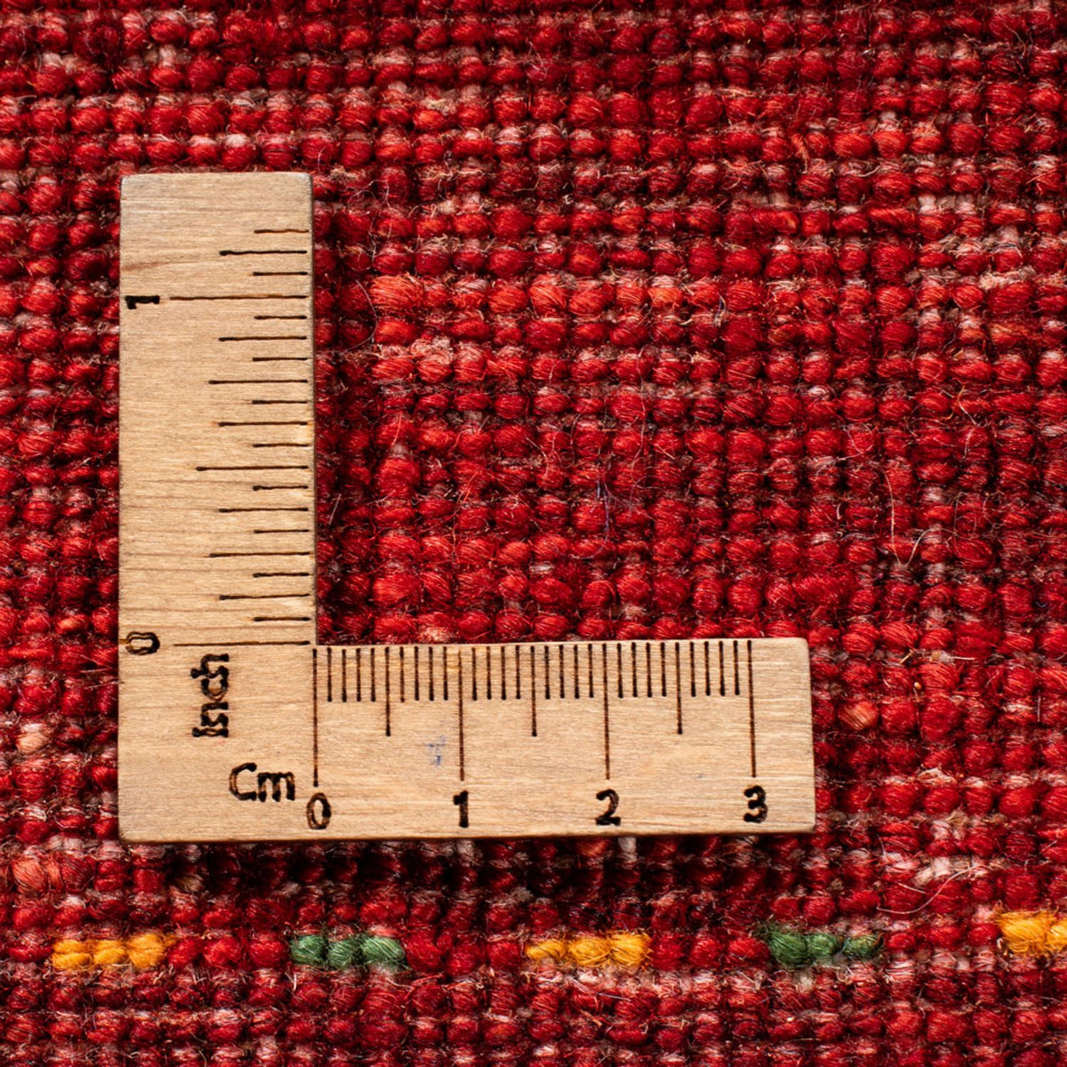 Alfombra Gabbeh - Loribaft Persa - 279 x 219 cm - rojo