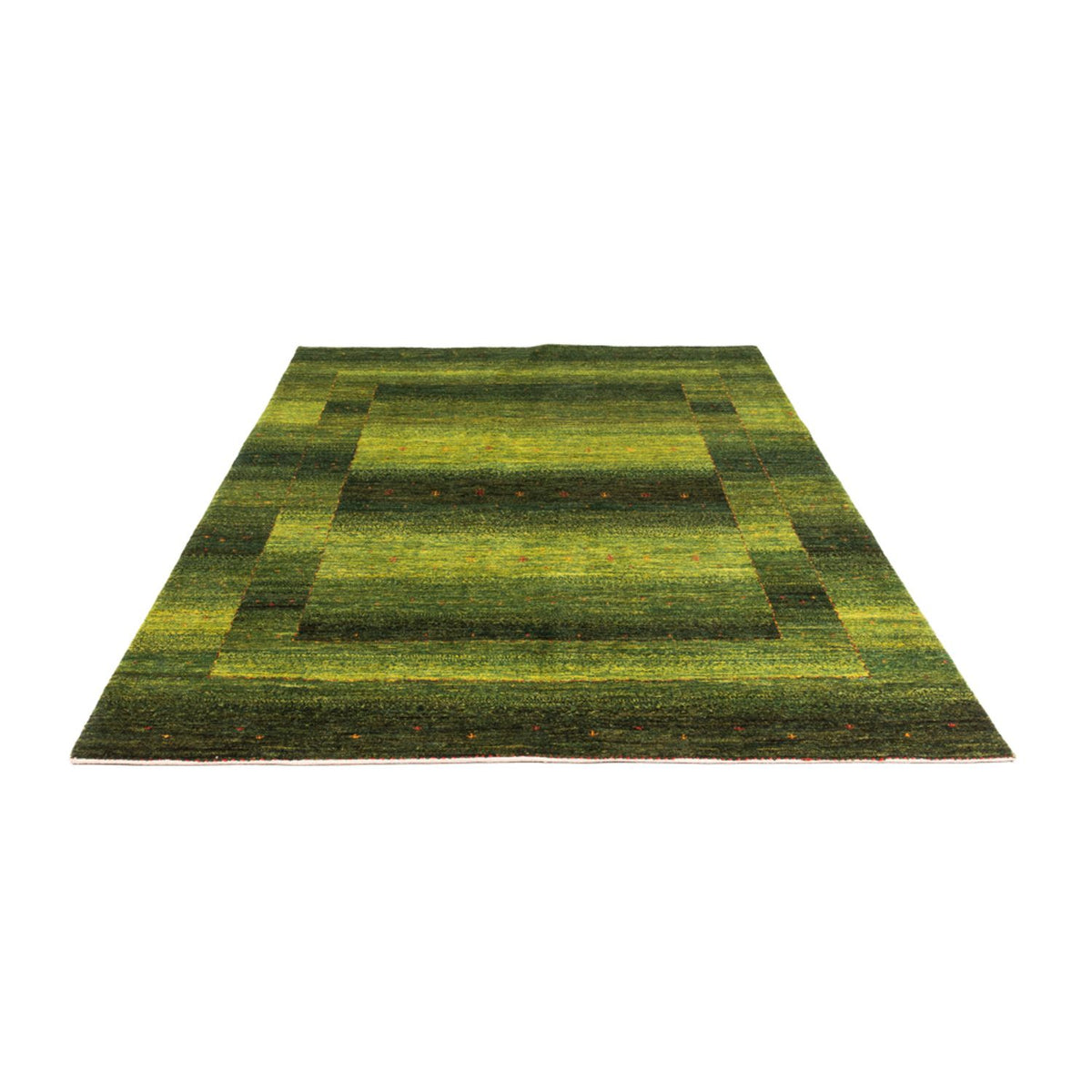 Alfombra Gabbeh - Loribaft Persa - 236 x 166 cm - verde