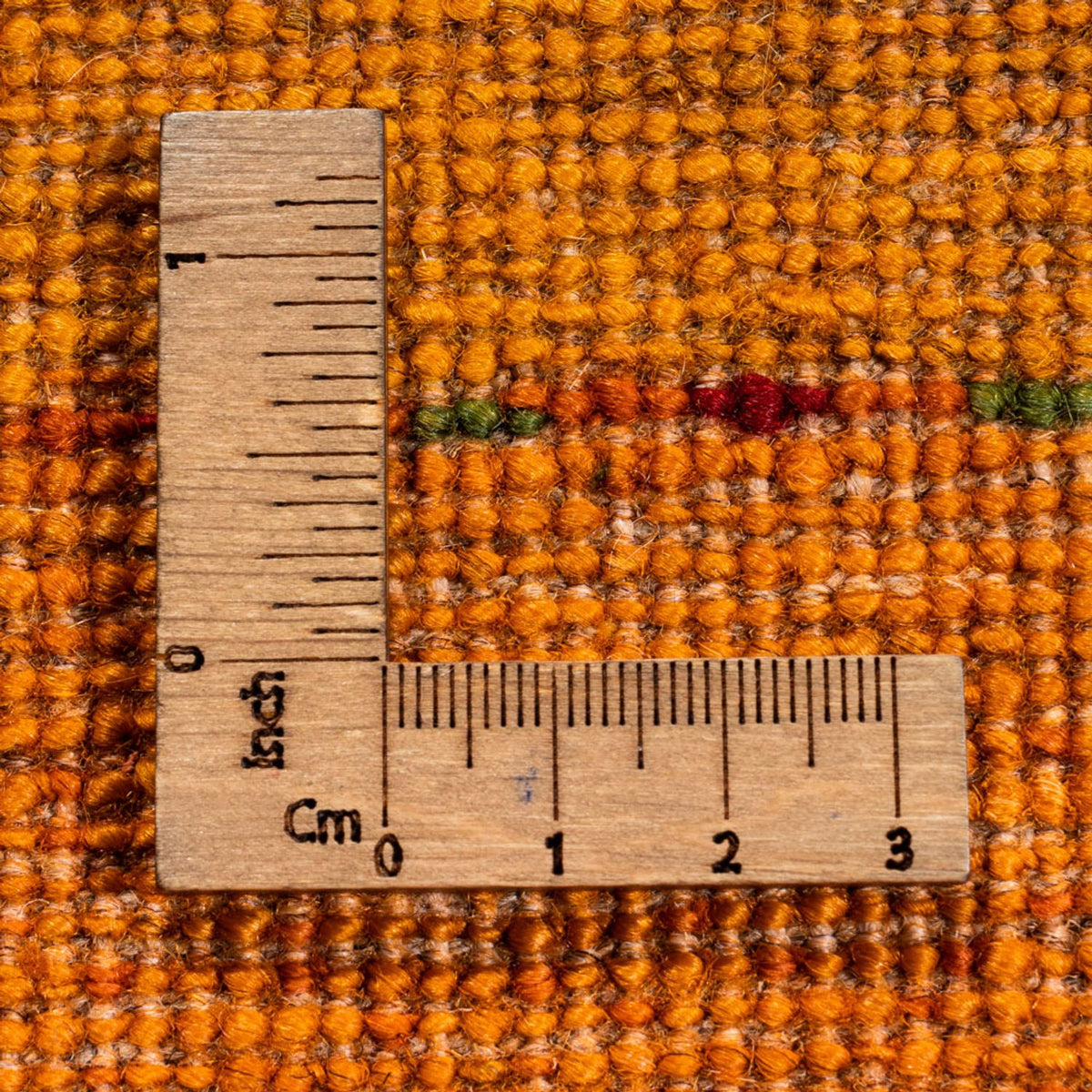 Alfombra Gabbeh - Loribaft Persa - 162 x 125 cm - oro