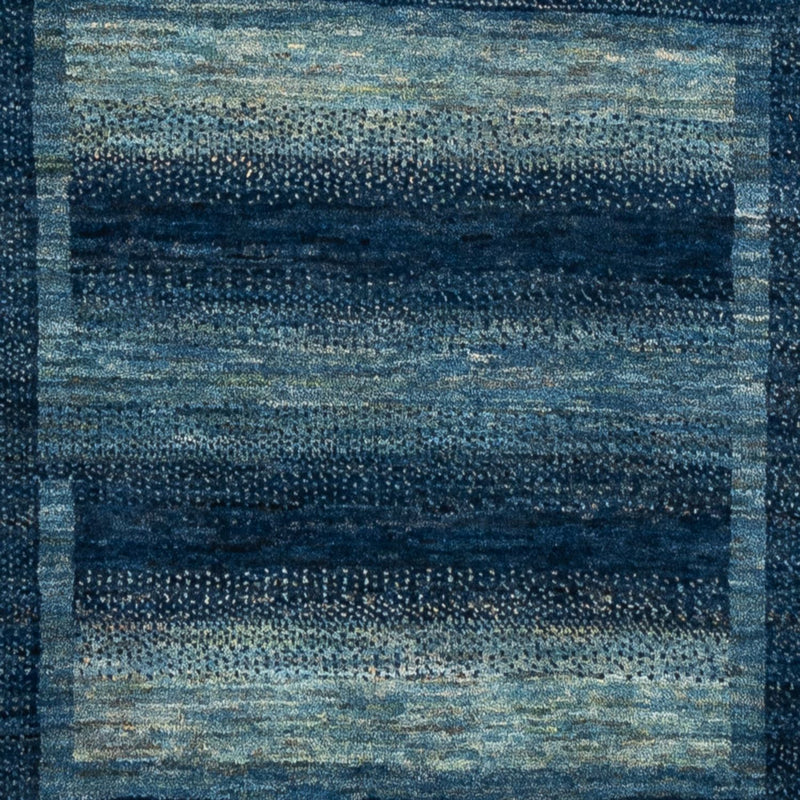 Alfombra Gabbeh - Loribaft Persa - Real - 180 x 123 cm - azul